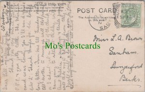 Genealogy Postcard - Brown, Sanham, Hungerford, Berkshire  GL255