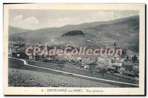 Postcard Old Saint Marie Aux Mines Vue Generale