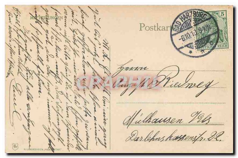 Old Postcard Bad Harzburg