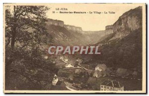 Old Postcard Jura Baume les Messieurs La Vallee Village