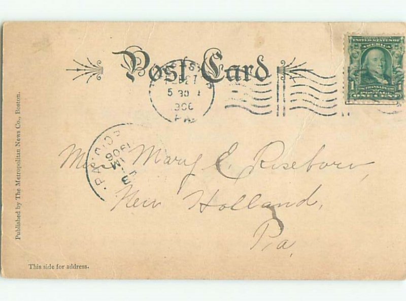 Pre-1907 comic HUNGRY BOY EATING ICE CREAM k3158