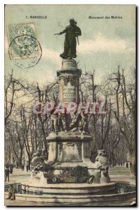 Old Postcard Marseille Monument Mobile