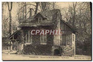 Old Postcard Versailles Hamlet Marie Antoinette's boudoir