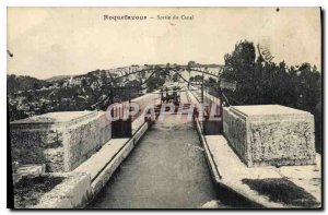 Postcard Old Roquefavour Channel Output