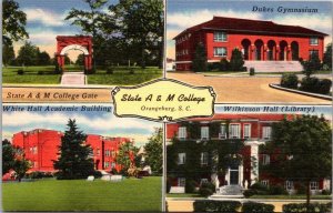 South Carolina Orangeburg State A & M College Multi View 1955