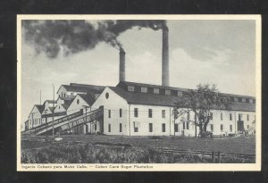 INGENIO CUBANA PARO MOIER CANA CUBAN CAN SUGAR PLANTATION CUBA POSTCARD