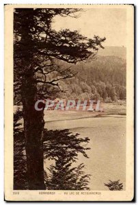 Old Postcard Gerardmer At Lake Of Retournemer