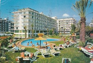 Spain Costa Del Sol Benalmadena Hotel Palmasol Swimming Pool