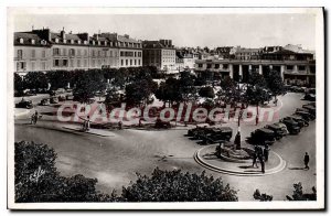 Old Postcard Pau Pyrenees Ocean Place Georges Clemenceau