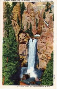 YELLOWSTONE NATIONAL PARK.  Haynes Linen Series. 38279.