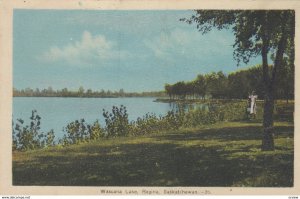 REGINA , Saskatchewan , Canada ,1930s ; Wascana Lake