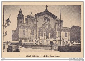 L'Eglise Saint Louis, cathedral - 00 -10s ORAN Algeria