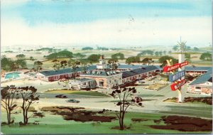 Postcard IL Rockford - Albert Pick Motel