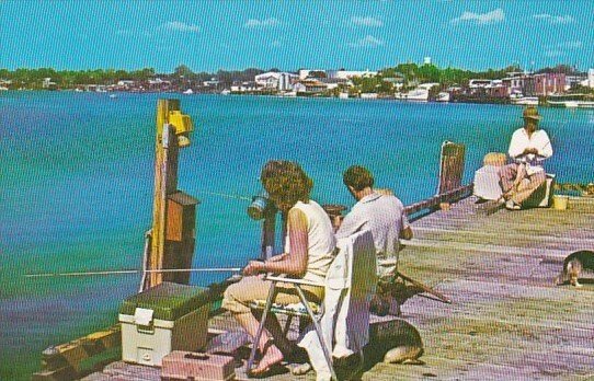 Fishing From Docks and Bridges In Carrabelle Florida