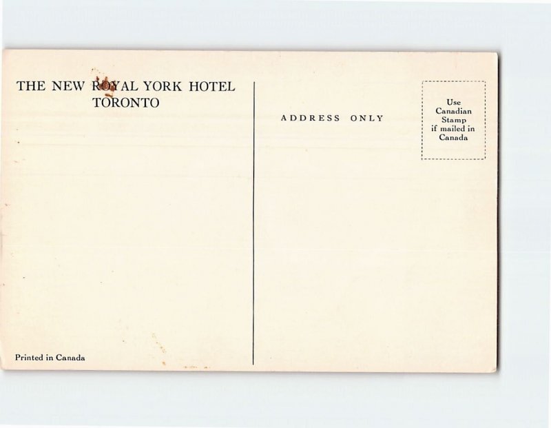 Postcard The Royal York, Toronto, Canada