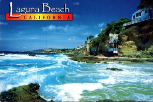 California Laguna Beach Beatutiful Shoreline View 2001