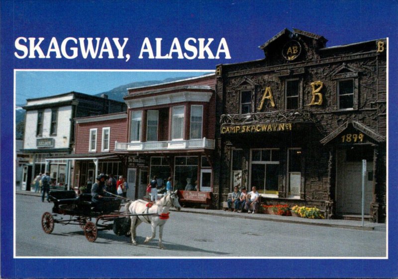 Alaska Skagway Broadway The Arctic Brotherhood Hall