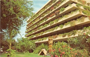 Kailua-Kona Hawaii 1960s Postcard Kona Hilton Hotel