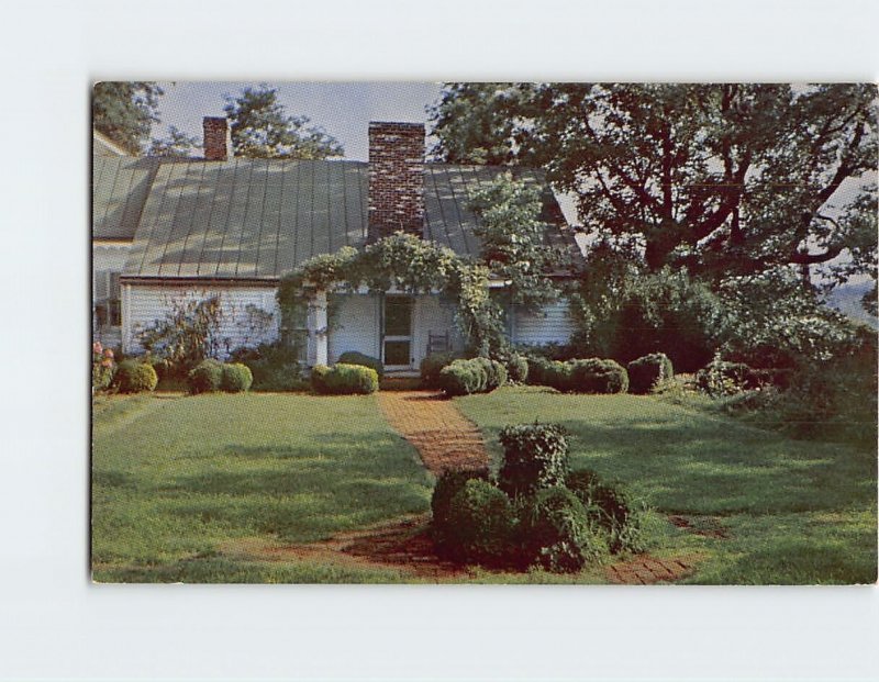 Postcard Ash Lawn, Home Of James Monroe, Charlottesville, Virginia