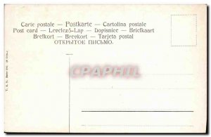 Old Postcard Landscape Sheep Shepherd