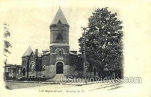 First Baptist Church - Oneonta, New York NY  