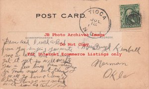 ND, Tioga, North Dakota, Main Street, Business Section