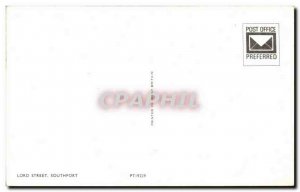 Postcard Old Lord Street Southport