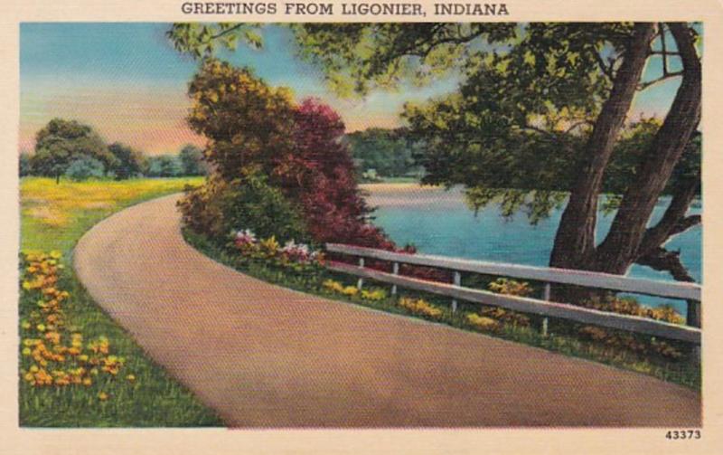 Indiana Greetings From Ligonier