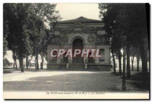 Old Postcard La Ferte Sous Jouarre The Theater