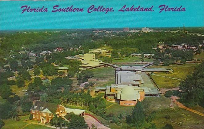 Florida Lakeland Aerial View Florida Southern College