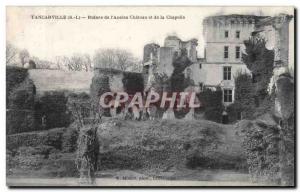 Tancarville - Ruins of the Old Castle and Chapel - Old Postcard