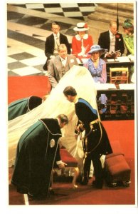 Lady Diana, Seating the Bride, Royal Wedding 1981