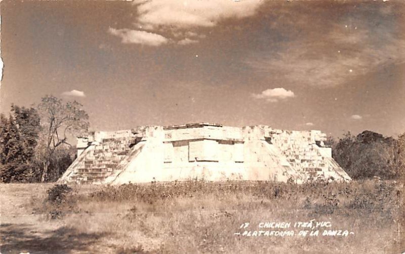 Chichen Itza Mexico Tarjeta Postal Real Photo, Unused 