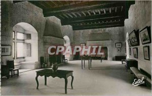 'Modern Postcard Chateau of Montsoreau La Salle''s first floor'