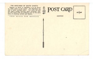 SD - Badlands Nat'l Monument, Chimney Rocks