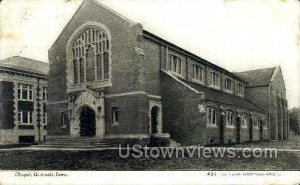 Chapel - Grinnell, Iowa IA