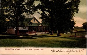 Postcard Golf and Country Club in Clinton, Iowa