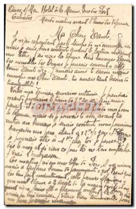 Old Postcard Dives sur Mer L & # 39Eglise