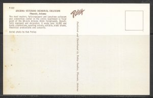 Arizona, Phoenix - Veterans Memorial Coliseum - [AZ-327]