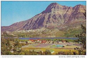 Canada Waterton Lake Townsite and Mount Vimy Alberta