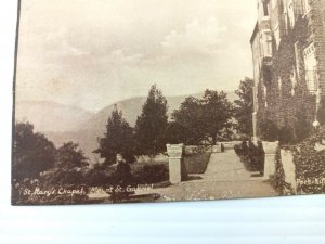 Vintage Postcard St. Mary's Chapel Mount St. Gabriel Peekskill NY New York