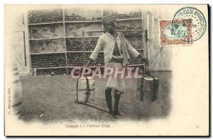 Old Postcard Djibouti Somalis Water Bearer TOP