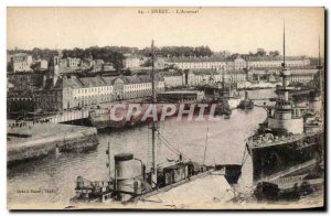 Old Postcard Brest Arsenal Charter