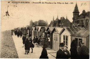 CPA CAYEUX-sur-MER - Promenade des Planches et les Villas du Sud (514521)