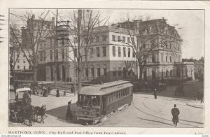 HARTFORD , Conn. , 1909 ; City Hall & Post Office