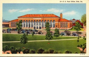 Pennsylvania Erie Post Office Curteich