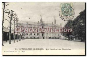 Old Postcard Notre Dame de Liesse inside view of the Seminary