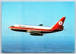 Airplane Postcard National Airways Corporation NAC New Zealand Boeing 737 DP16