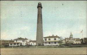Atlantic City NJ Absecon Lighthouse c1910 Postcard Version #9