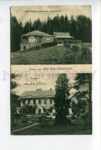 424304 POLAND Gruss aus Neu-Waltersdorf Nowy Waliszow 1929 year RPPC